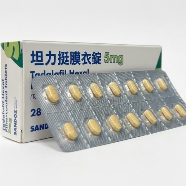 山德士 – 坦力挺膜衣錠Tatalafi Hexal 5mg犀利士每日錠學名藥 (28錠/盒) 2